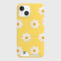 marguerite flower pattern [카드수납 폰케이스]