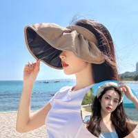 돌돌이 UV 썬캡모자 여름 자외선차단 헤어밴드 모자
