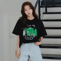 앨빈클로 Find me 오버핏 반팔티 AST4550 (2 COLOR)