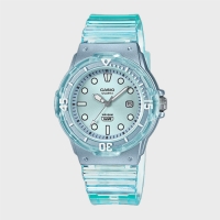 CASIO 카시오 LRW-200HS-2E 팝 다이버 블루 반투명 여성시계