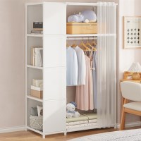 오픈형 원룸옷장 수납 간이옷장