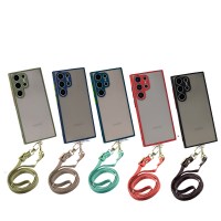 갤럭시A53 5G(A536) 포그 범퍼젤리 넥 스트랩