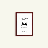 우드 액자 A4