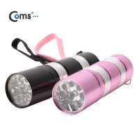 램프 LED 손전등 9LED형  핑크  후레쉬 캠핑