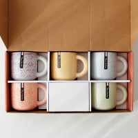 집들이컵 선물세트 빈티지 마블 머그 5p 세트