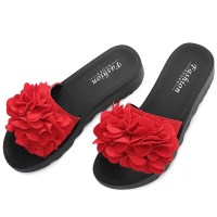 kami et muse Blooming corsage wedge slippers_KM24s144