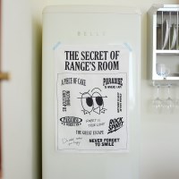 THINGS 패브릭 포스터 S - RANGE'S ROOM