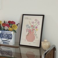 포스터 - 봄날의 화병 spring vase 2size