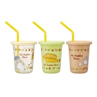 [이웃집 토토로]토토로와고양이버스(스트로텀블러 3Pset)