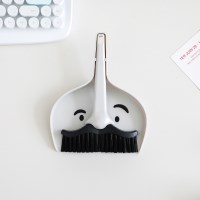 콧수염 빗자루 쓰레받기 세트 초등 학생 책상 지우개 청소