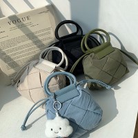 [무료배송]  미니 복조리백 나일론 토트백 크로스백 4colors
