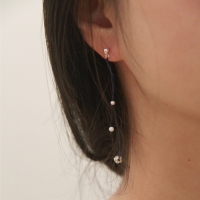 플루메리아 꽃 귀걸이 / Plumeria Earring