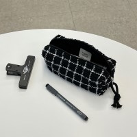 Argent square pencil case - stella black