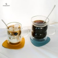 홈애니 버블 이중 내열 유리컵 330ml / 580ml