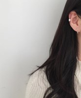 (silver925) bold earcuff