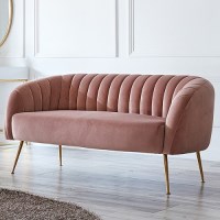 쥴리아2골드소파 2인