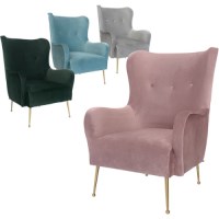 마르쉐벨벳골드라운지소파