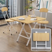 접이식 테이블 의자2개 세트 보조 폴딩 식탁 S337