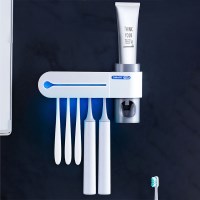 칫솔 살균기 자동치약 소독기 UV 살균기 벽걸이 K439