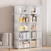 틈새 수납 좁은 공간 캐비닛 조립 책장 진열대