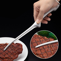 스텐 집게 집개 고기 핀셋집게 바베큐 24cm K492