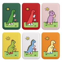 9C9C 양말공룡 피크닉 맥세이프 카드 지갑 케이스