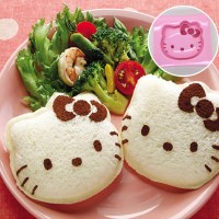 고양이 포켓 샌드위치 만들기 식빵 도시락 K894