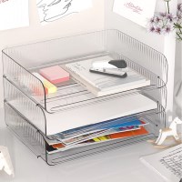 A4 문서 정리함 서류 트레이 서류 보관함 투명 N247