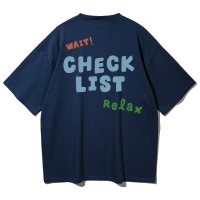 앨빈클로 CHECK LIST 오버핏 반팔티 AST4551 (5 COLOR)