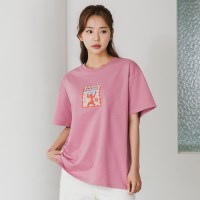 앨빈클로 BEAR STAMP 오버핏 반팔티 AST4569 (5 COLOR)