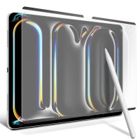 아이패드 프로11 프로13 M4 2024 탈부착 마그네틱 종이질감 필름