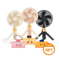 카카오프렌즈 힙스터보조배터리+춘식이 발라당 선풍기