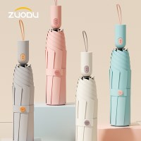 ZUODU 젤라비 3단 자동 암막 양우산