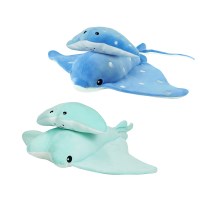 . 플러시플러시 가오리 납작 인형 쿠션 카우노즈레이 이글레이 .