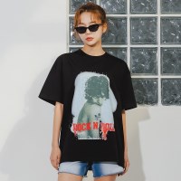 앨빈클로 ROCK N ROLL 오버핏 반팔티 AST4536 (3 COLOR)