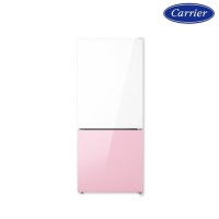 캐리어 모드비 117L 파스텔 콤비냉장고 화이트+핑크 MRDC117PSM1