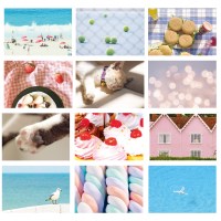 데일리 라이프 포토 스티커 팩 - 리무버블