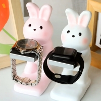 갤럭시워치 애플워치 토끼 거치대 충전독 스탠드 스트랩 워치거치대