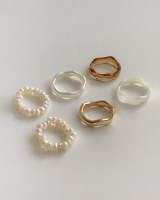 Lang Pearl Ring Set R 19
