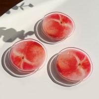 [아크릴톡] 써치어피치 복숭아 스마트톡 아크릴 우정 커플  폰케이스