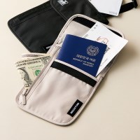 브라이튼 RFID차단 목걸이형 지갑 해외 여행 안전 도난 방지 안티스