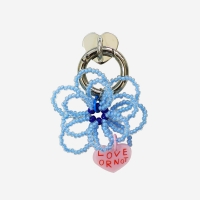 [키링앤톡]Sky Flower Beads Keyring&Tok