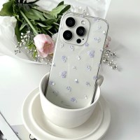 아이폰16 플라워 가든 투명젤리케이스