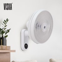 [VISKA] 비스카 넓고 강력한 5엽 날개 벽걸이 서큘레이터(리모컨형) 