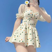 여성 원피스 수영복 체형커버 온천 수영장 여행