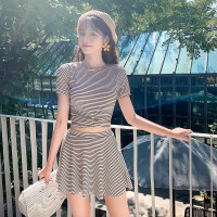 여성 실내 실외 수영복 온천 여행 래쉬가드