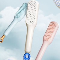 자동청소 머리빗 헤어 볼륨 패들 브러쉬 DD-12753