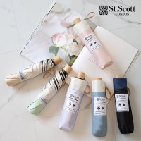 세인트스코트 UV 자외선 차단 경량 3단 레이어 슬림 암막 우양산