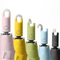 고리잠금 8골 8K 3단자동우산 접이식 3단우산 UV 자외선차단