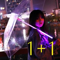 1 + 1 LED우산 7가지 LED색상이 변하는 라이트우산 후레쉬기능 탑재